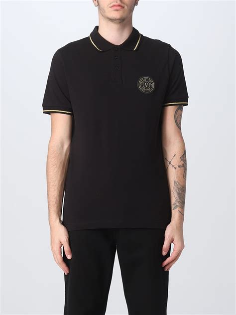 versace jeans couture long sleeve polo shirt|Versace Jeans Couture bodysuit.